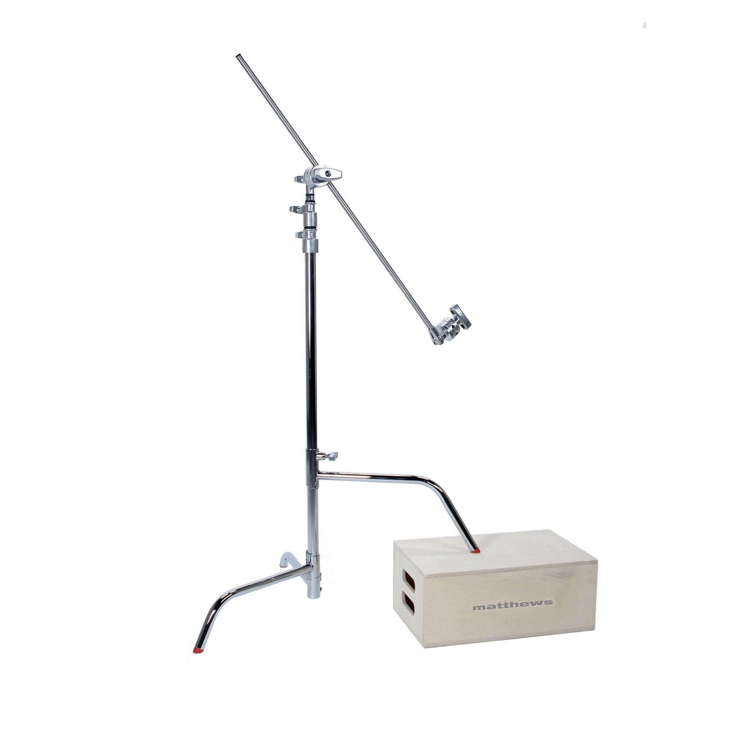 Hollywood Pro 40" C-Stand w/Sliding Leg, Low Profile Base, Includes Grip Head & Arm - Grip Support Store