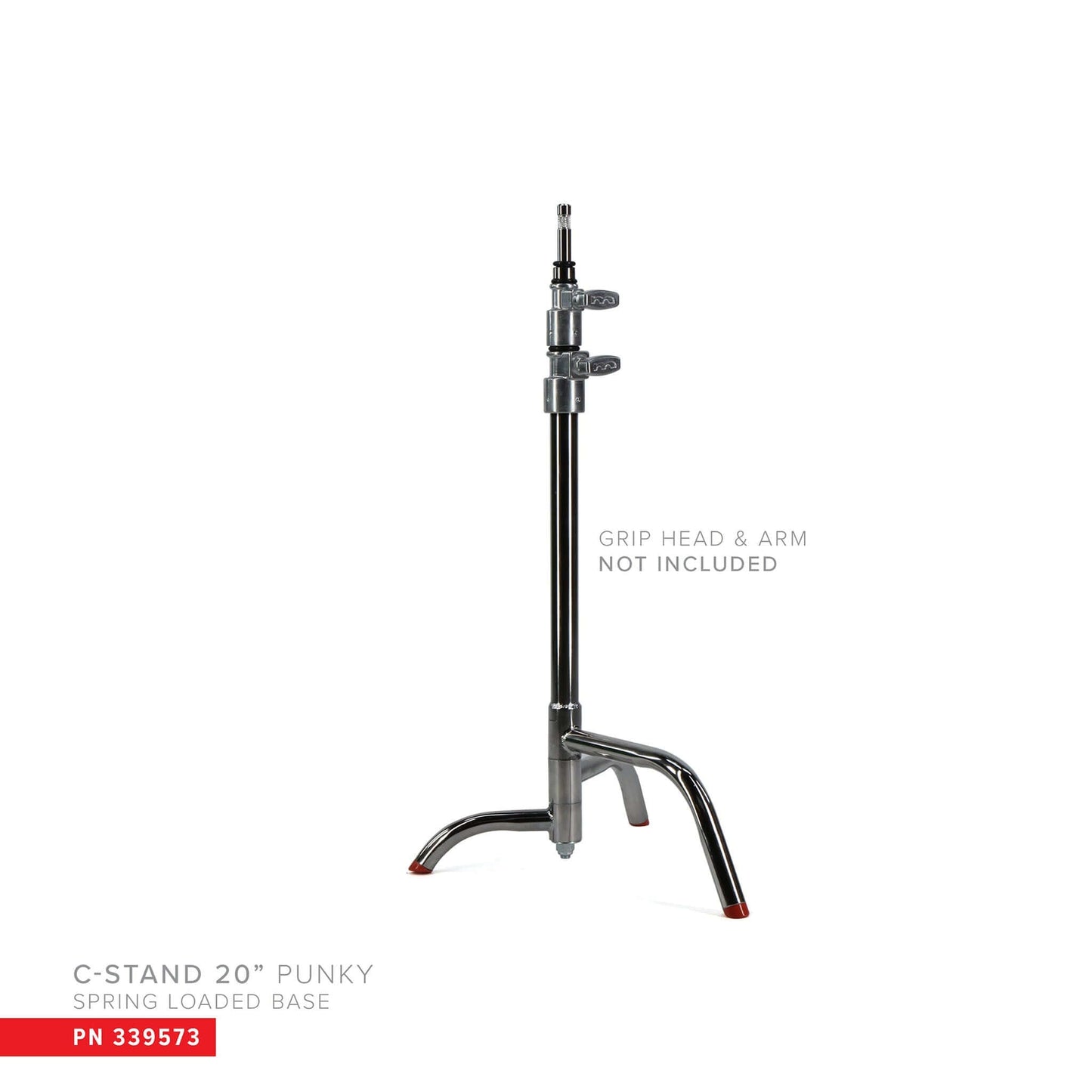 20" C-Stand - "Punky" w/ Spring Loaded Base - Grip Support Store