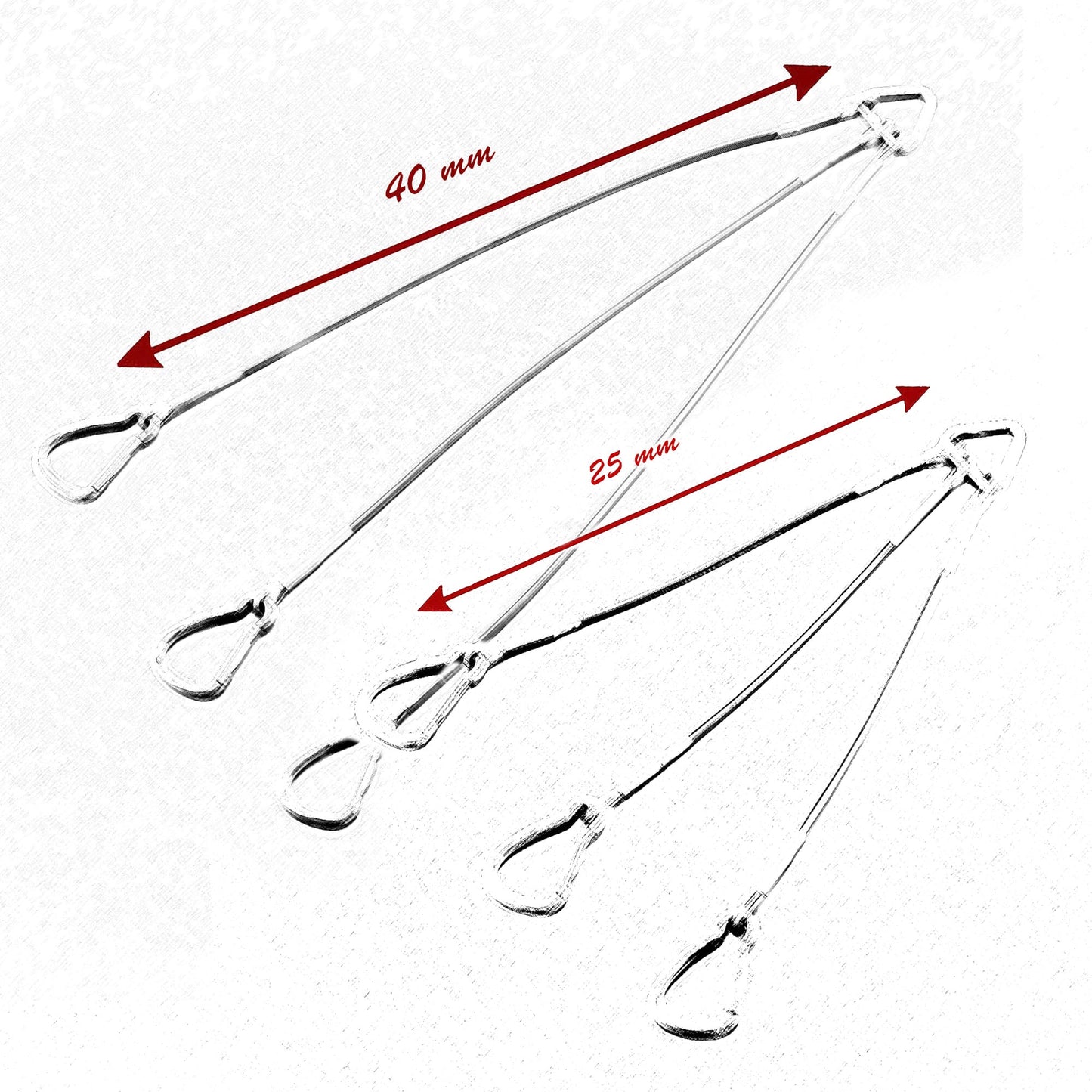 RED WIRE SPREADER SHORT & TALL LEGS SET - Grip Support Store