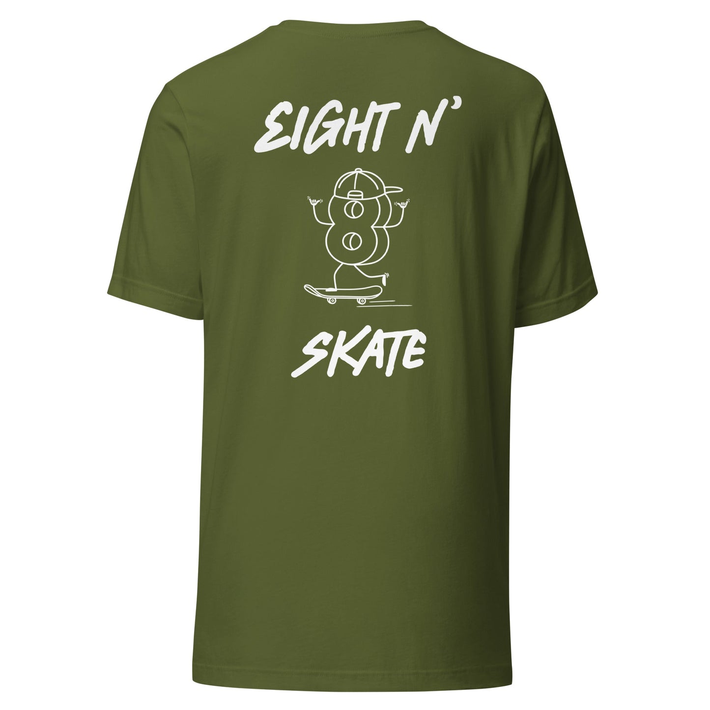 Eight N' Skate 2 Sided T-Shirt - Grip Support Store