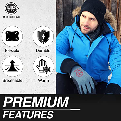 Cold Winter Work Gloves, Breathable - Grip Support Store