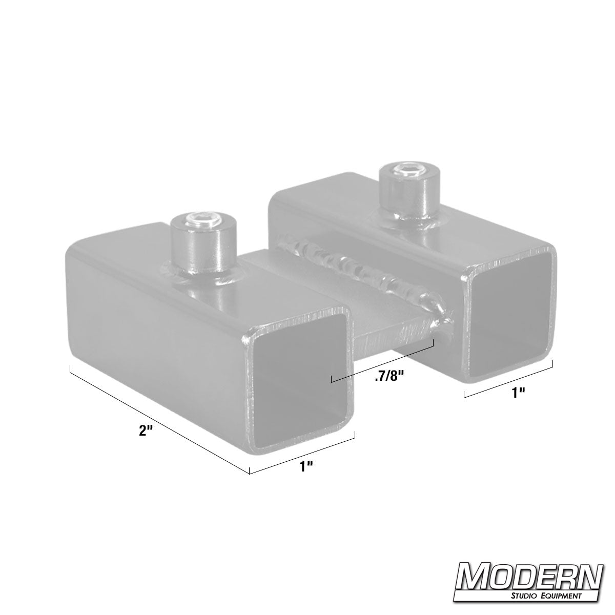 Over and Under for 3/4" Square Tube - Grip Support Store