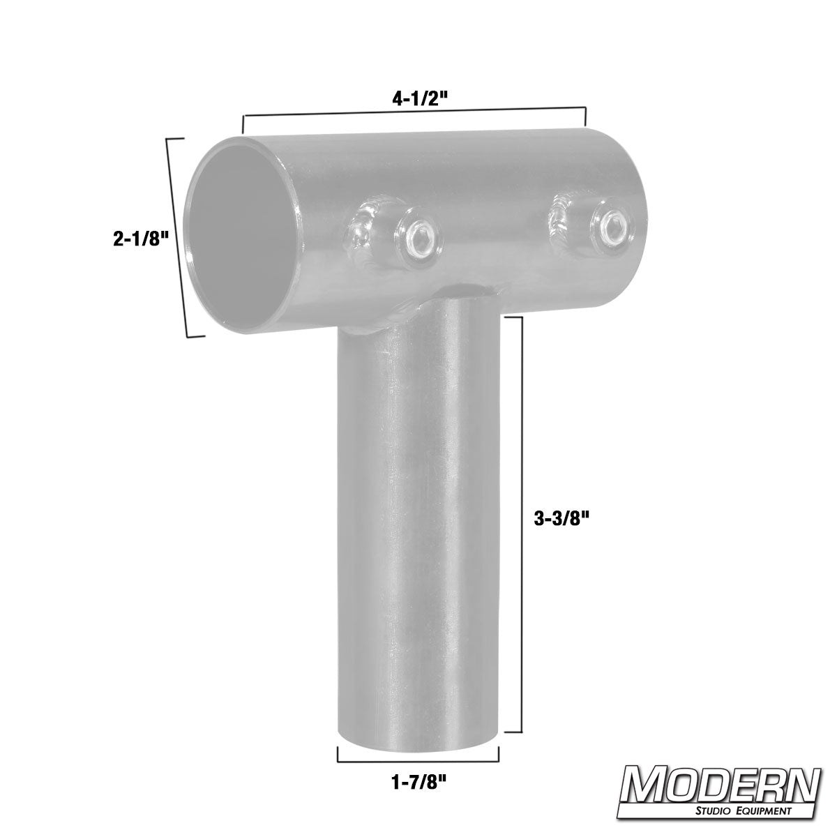 Swivel Tee for 1-1/2" Speed-Rail® - Grip Support Store