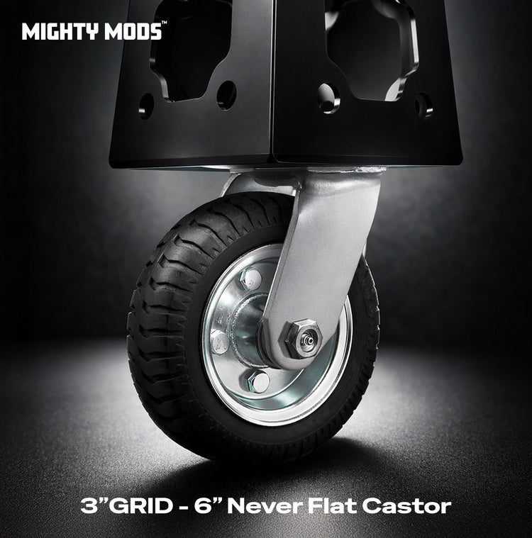 MIGHTYMODS - 6" Never Flat Castor