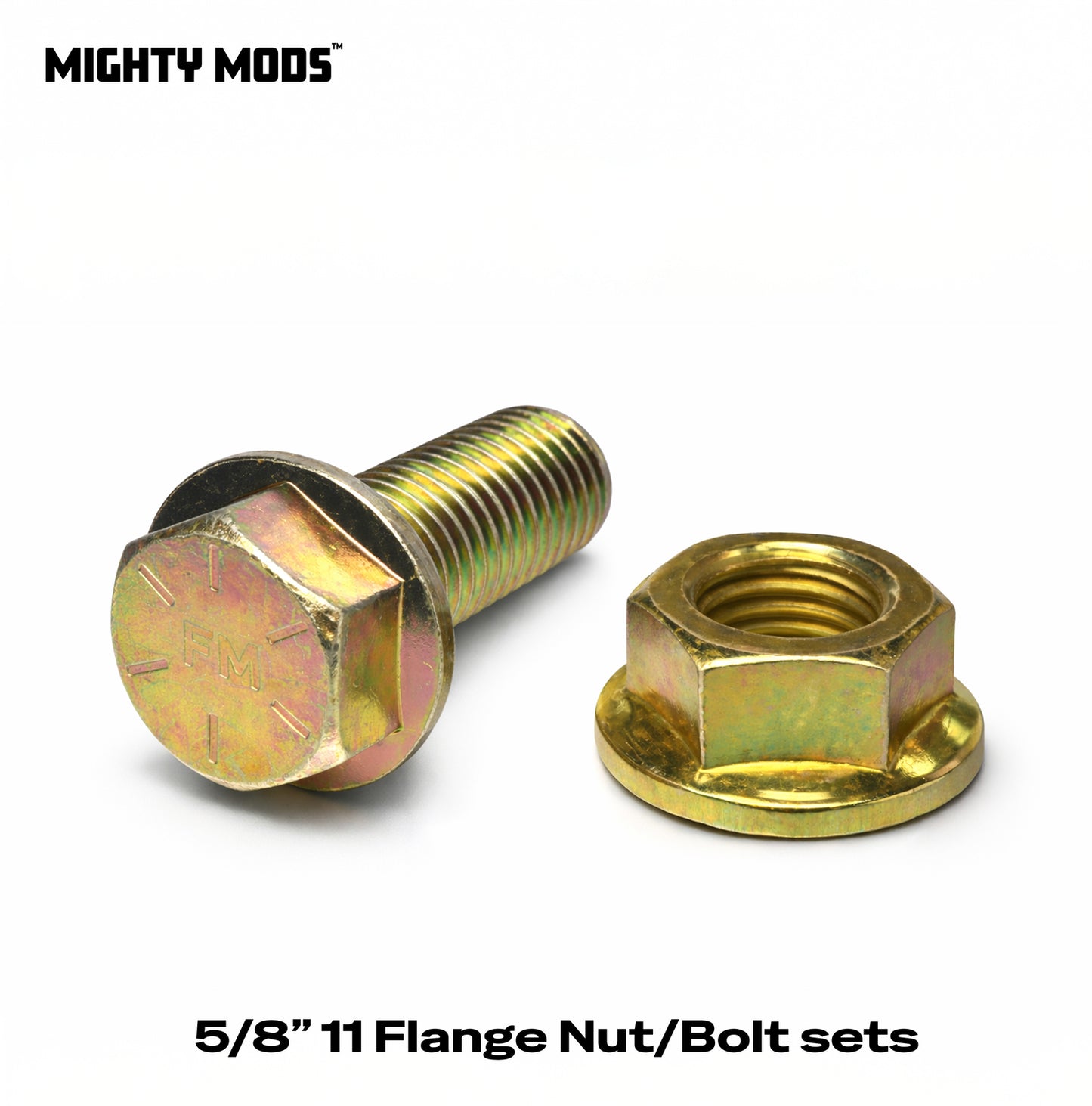 MIGHTYMODS 5/8"-11 FLANGE NUT/BOLT SET - 2"