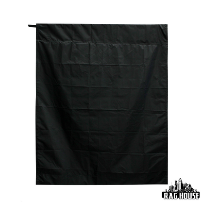 White Bounce B/W Wag Flag Cover Roll-Out by LA Rag House - roll-out cover detail