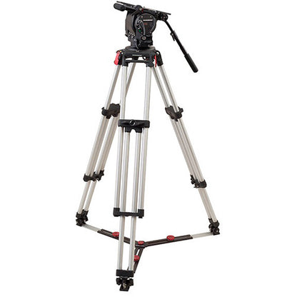 OConnor Ultimate 2575D Head & Cine HD Mitchell Tripod System with Floor Spreader - Grip Support Store