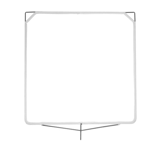 48" x 48" China Silk White