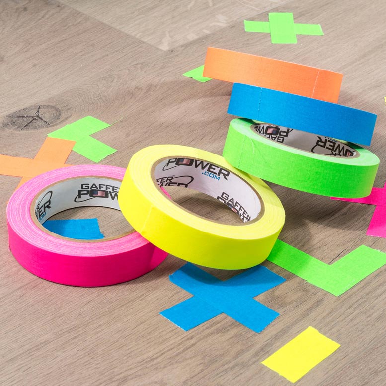 Gaffer Tape 1 In x 55 Yards Black - Grip Support Store