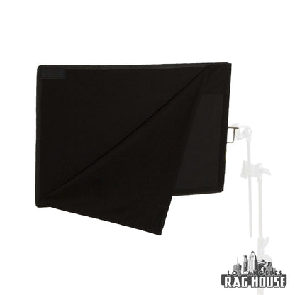 24"x36" Solid Black Floppy by LA Rag House - floppy unfolded