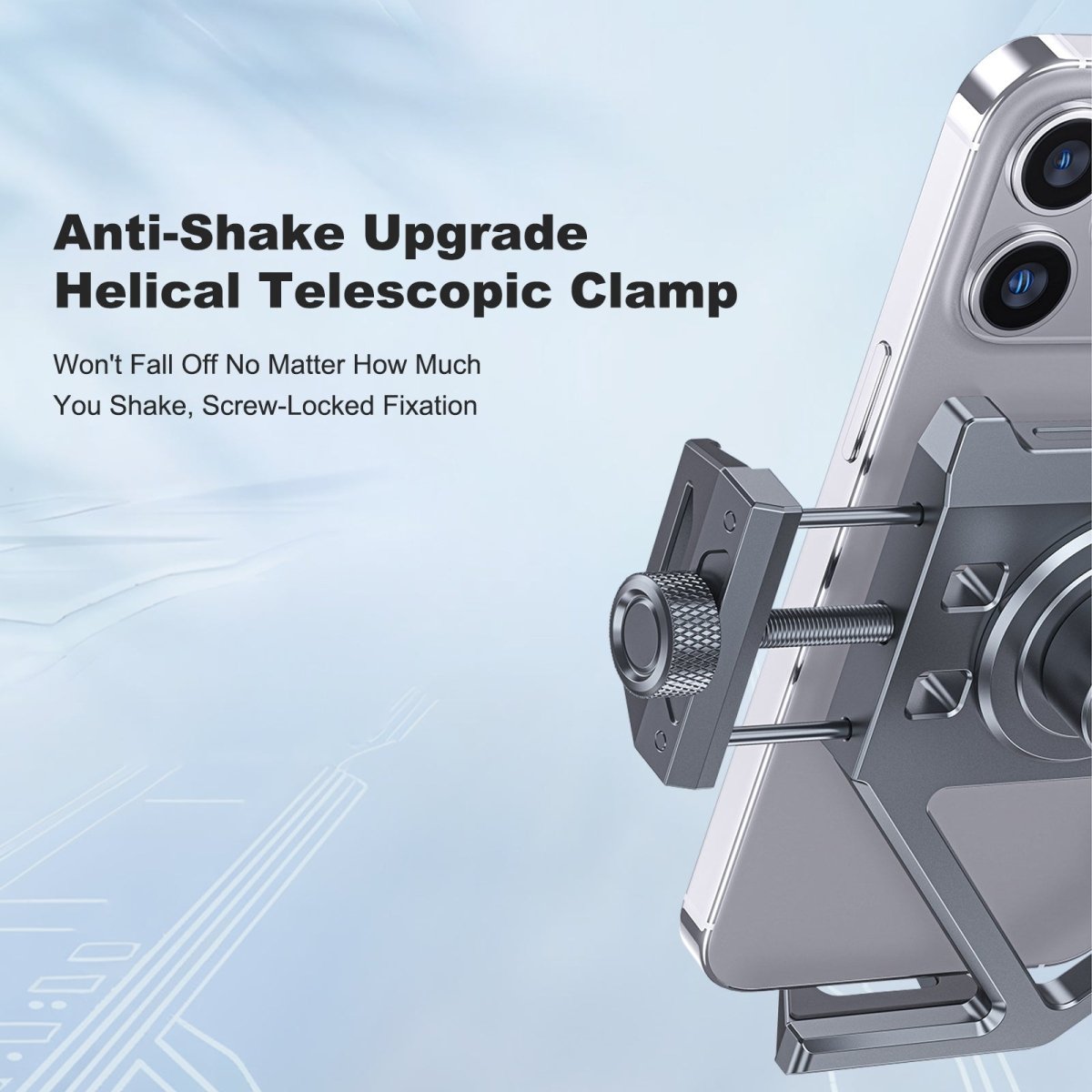 Mechrig 360° Rotating Aluminum Alloy Cycling Phone Holder - Grip Support Store