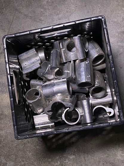 Split Cross Fittings for 1-1/4" or 1-1/2" Speedrail - On Clearance - Grip Support Store