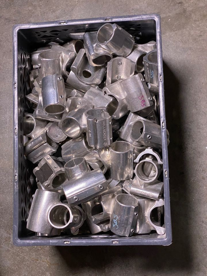 Split Cross Fittings for 1-1/4" or 1-1/2" Speedrail - On Clearance - Grip Support Store