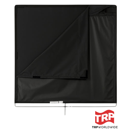 48" X 48" Black KNOCKOUT® Floppy w/ Pocket - Opens to 48” X 96”