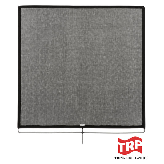 48" X 48" Black Wind Solid