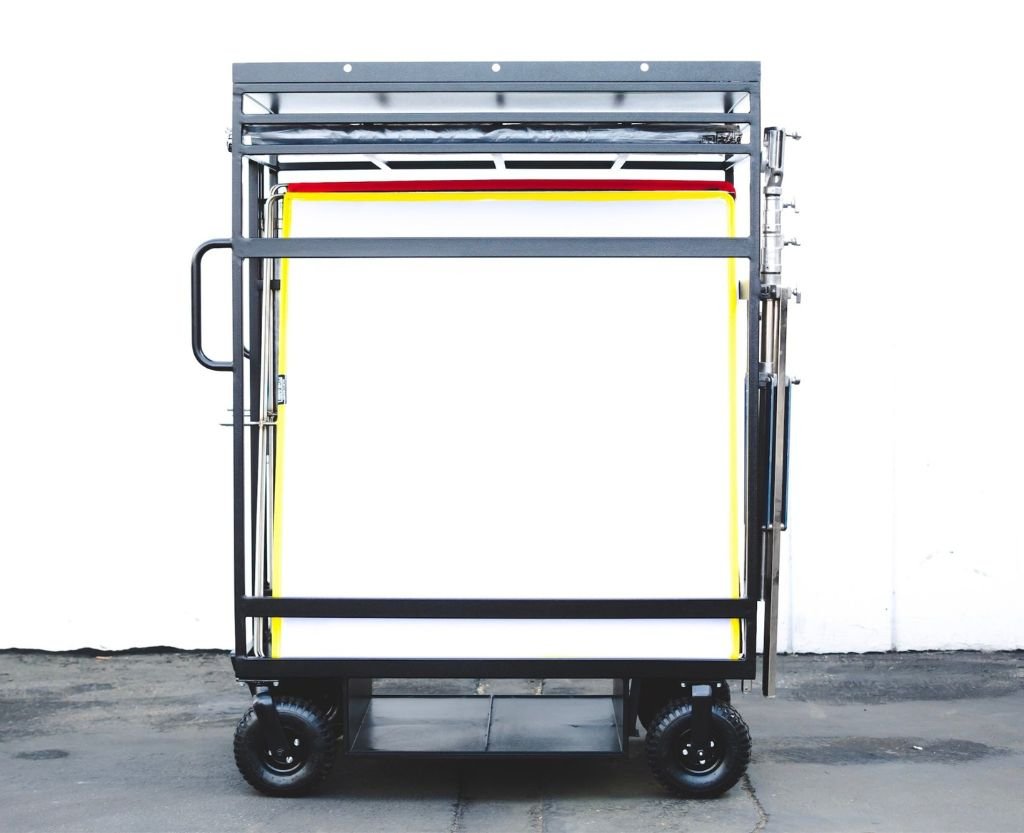 4x4 Cart With Gel Storage And Combo Bracket - Grip Support Store