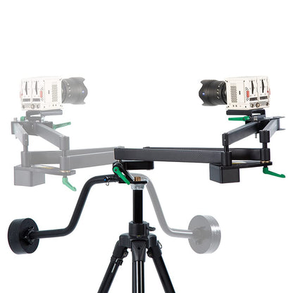 9.Solutions C-Pan Arm II, Carbon Fiber, Lighter-Weight, Upgraded Smoothness, 9.CPA2C, Slider, Jib/Crane for Different pan/Movement, for Photography, Videography & Filmmaking