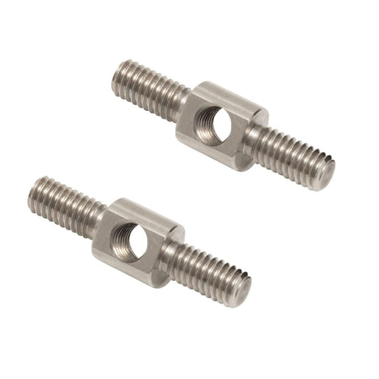 9.Solutions 5/8" Rod Connector (2pcs), Stainless Steel, 9.VB5108
