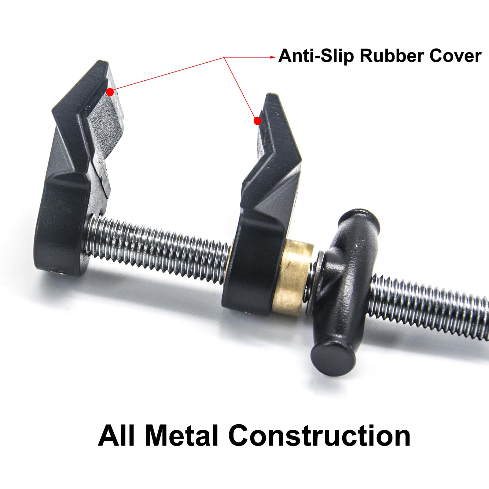 Small End Jaw Vise Clamp with 1/4-20" & 3/8" Thread - Grip Support Store