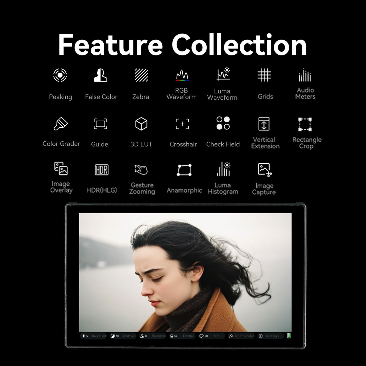 5.4" Camera Field Monitor