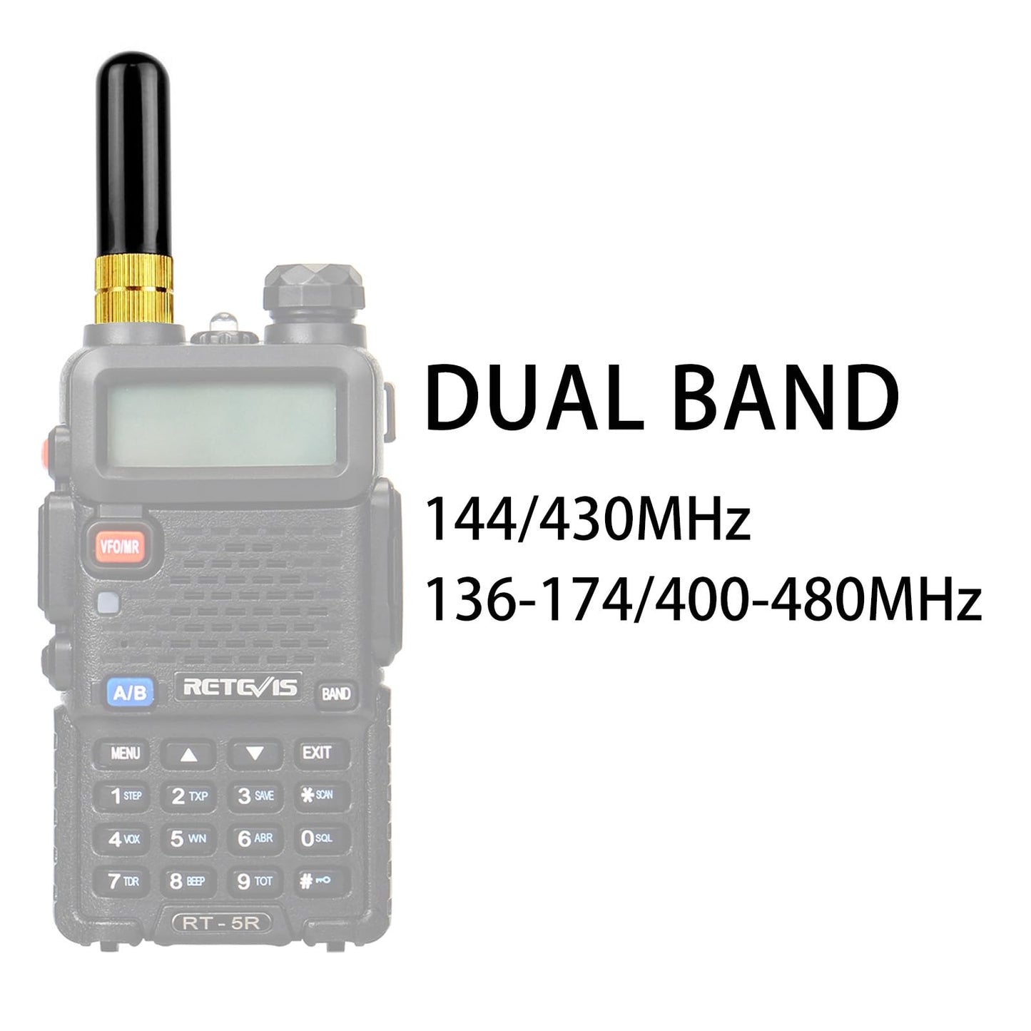 Stubby Radio Antenna - Grip Support Store