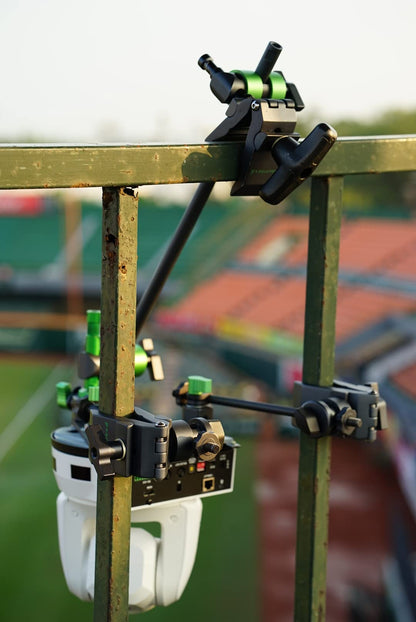 9.Solutions Python Clamp with Grip Joint, Unique Grip Head that Fastens onto Rods Ranging in Diameter from 1/4" to 5/8", Max Load: 44lbs, 9.VP5081C