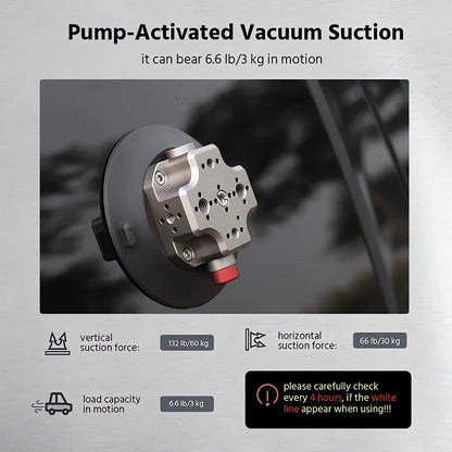 4.5" Suction Cup Mount with Cheese Block - Grip Support Store