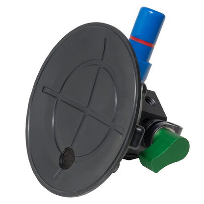 9.Solutions Suction Cup, Unique Cheese Block, 3/8" Rod Clamps on Any Side, 9.VB5105, Duty Power-Grip Industrial Suction Plate for car Mount
