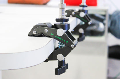 9.Solutions Savior Clamp, Articulated Jaws, Max Load: 66lbs, 9.XS1005, fit firmly onto any oddly shaped object, mount multiple pieces of equipment on one clamp