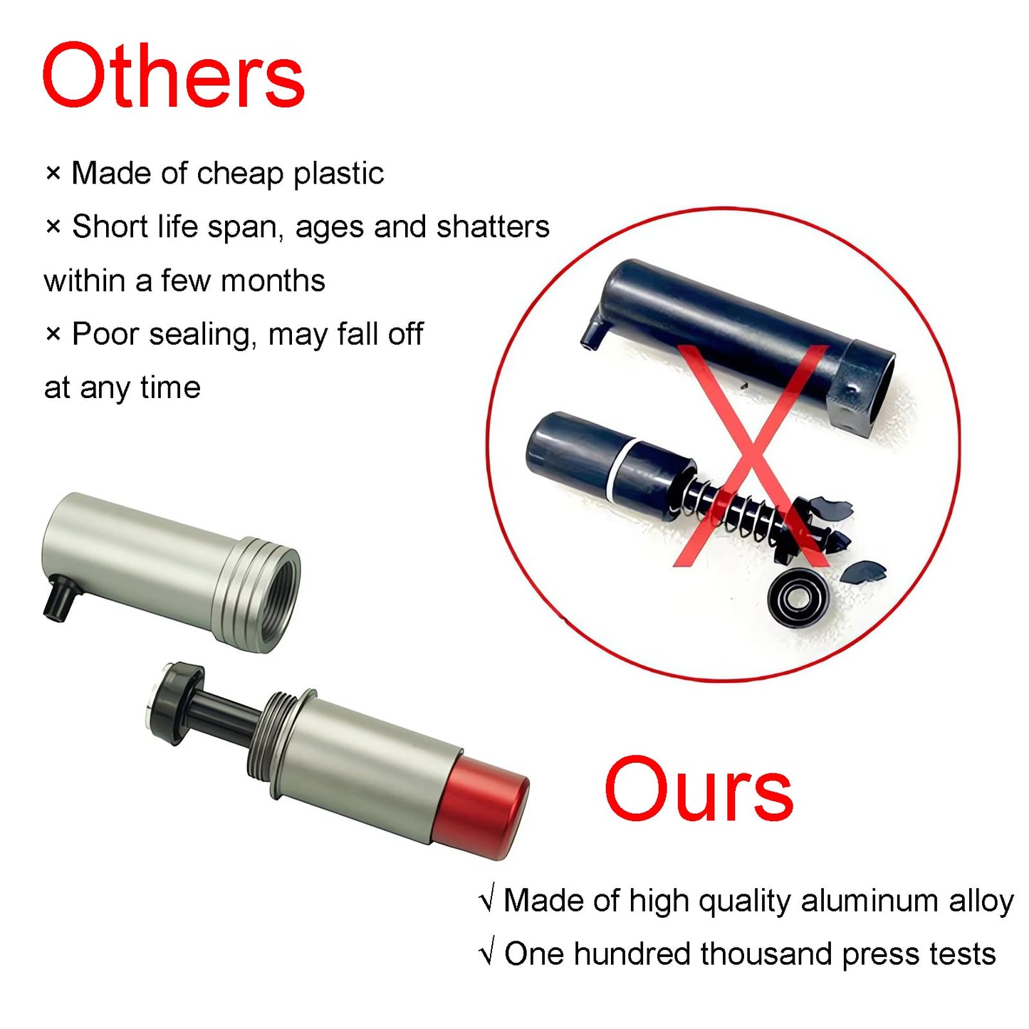 4.5" Suction Cup Mount with Cheese Block - Black