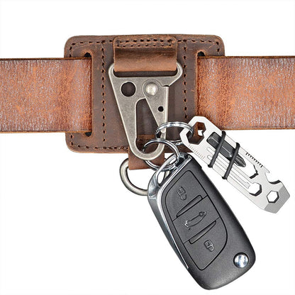 Leather Key Ring Holder