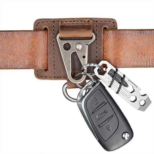 Leather Key Ring Holder