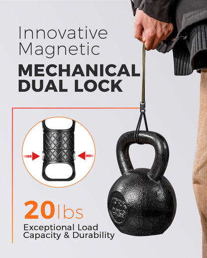 Magnetic Quick Release Keychain