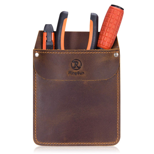 Genuine Leather Pocket Tool Pouch
