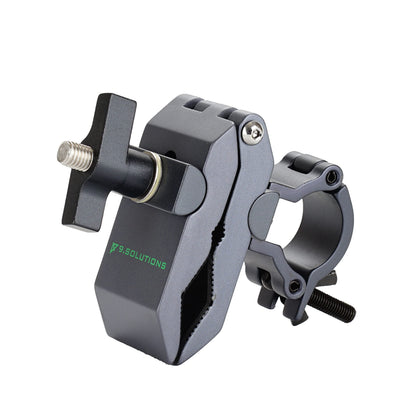 9.Solutions Python Clamp with 35mm Tube Mount, 35mm Tube Clamp, Rotate Independent, Max Load: 44lbs, 9.VP5081G