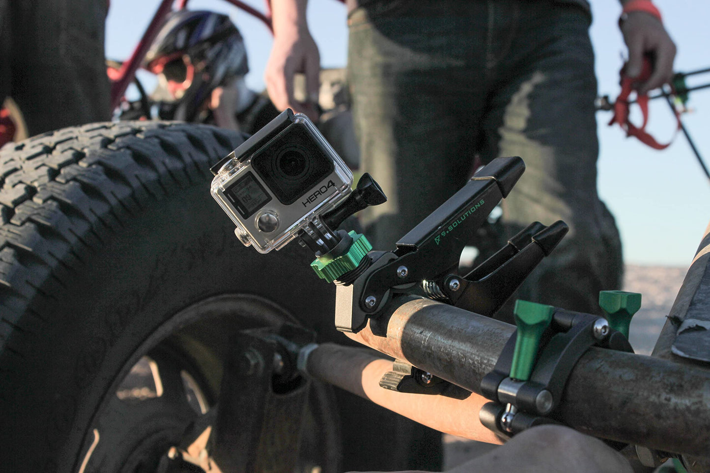 9.Solutions Savior Spring Clamp, Fast-Mounting, Strong, Torsion Spring Clamp, 9.XS1004, fit firmly onto any oddly shaped object, mount multiple pieces of equipment on one clamp