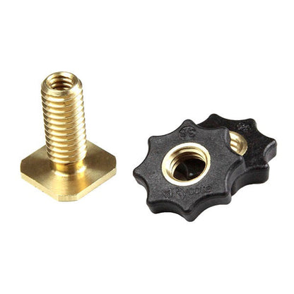 Rycote Brass Shoe Adaptor with Male Thread -  1/4" or 3/8” - Grip Support Store