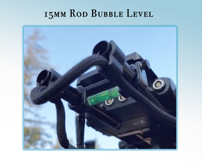 15mm Arri Rod Bubble Level - 60mm Spacing