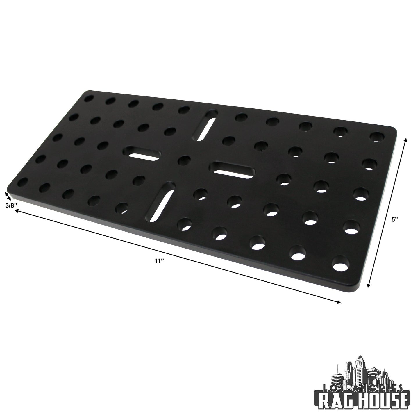 5″ X 11″ X 3/8″ CHEESE PLATE WITH X SLOT - Grip Support Store