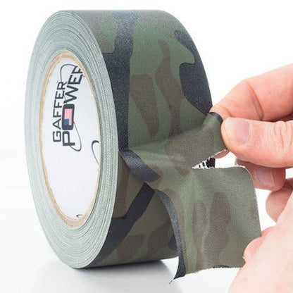 Gaffer Tape - Army Green Camo 2" x 25yd