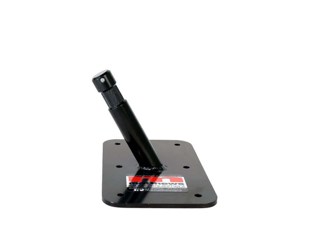 Black Hyper-Chrome Baby Plate Cheater 3.5" - Grip Support Store