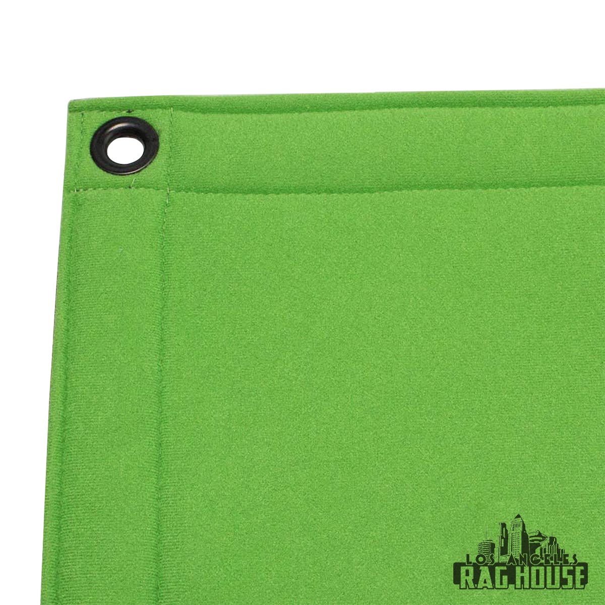 Chroma Key Green Tempo by LA Rag House - green screen fabric on frame