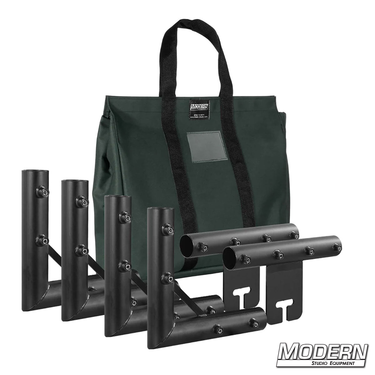 1-1/4-Inch Frame Kit – Heavy-Duty Speed-Rail® Grip Frame for Film Lighting and Rigging | Modern Studio Equipment. GREEN