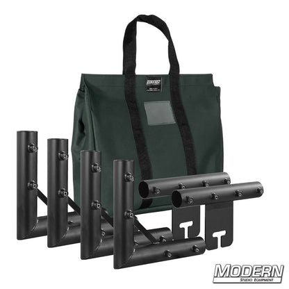 1-1/4-Inch Frame Kit – Heavy-Duty Speed-Rail® Grip Frame for Film Lighting and Rigging | Modern Studio Equipment. GREEN