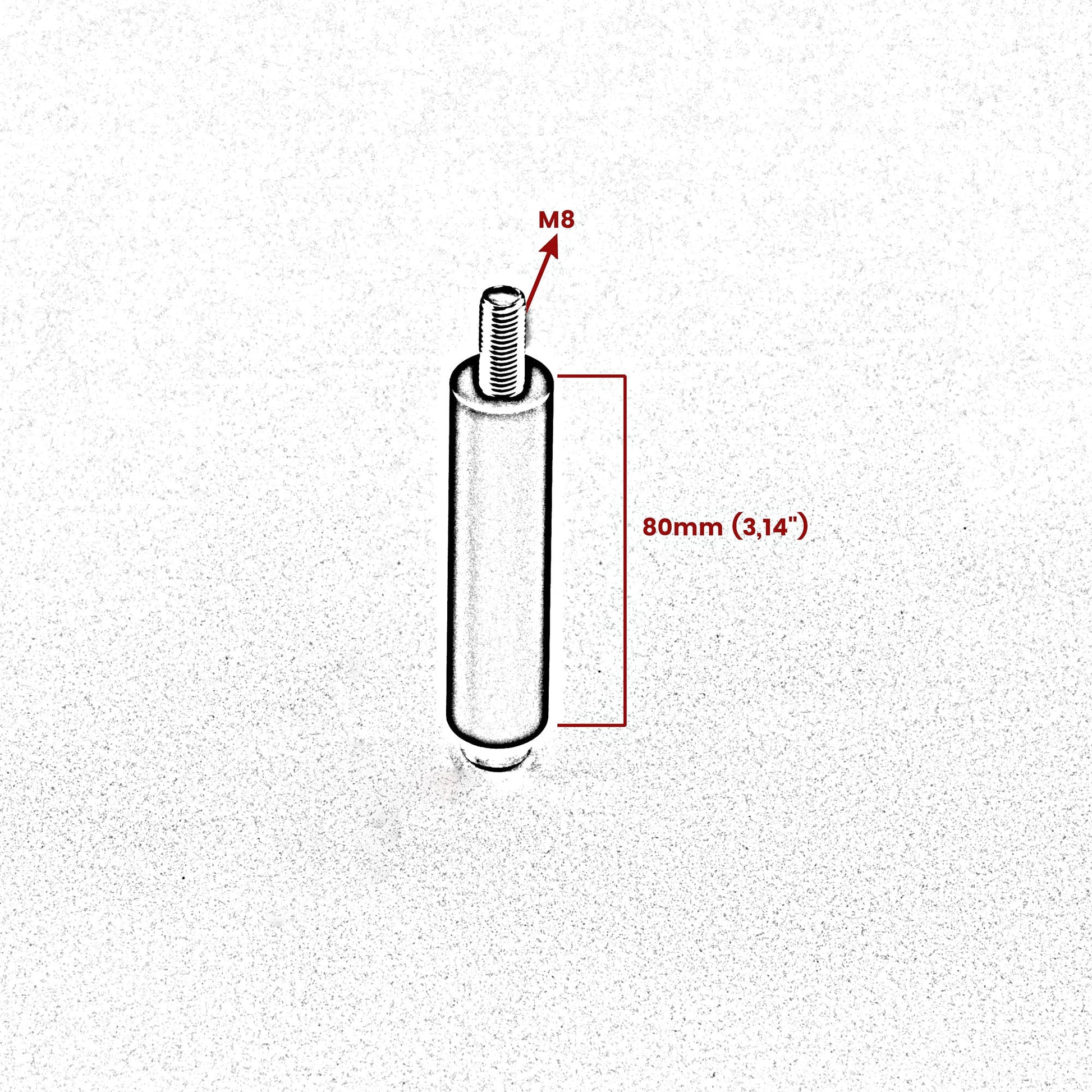 Chesse Plate ModulusX / ModTruss Height extension 80mm - Grip Support Store