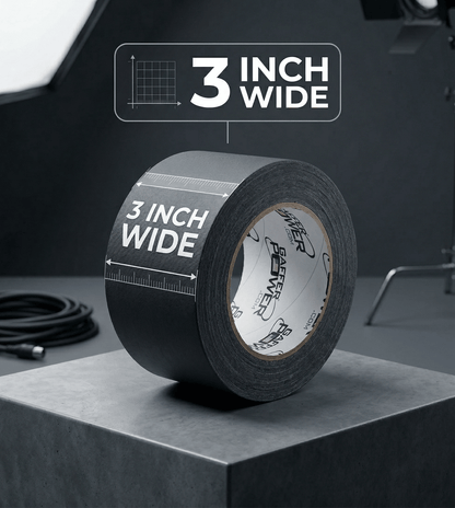 Gaffer Tape — Black 3" x 30yd