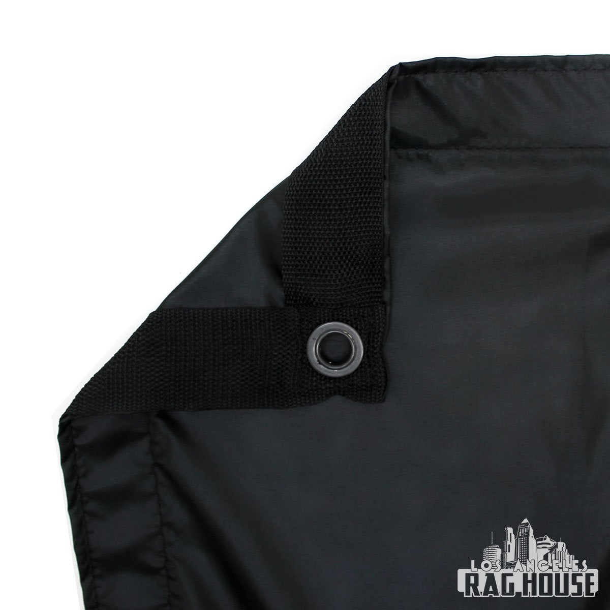 1/2 Stop Silk Black by LA Rag House - fabric detail