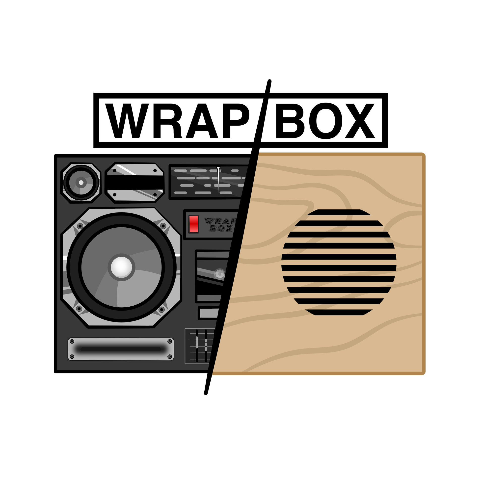 WRAPBOX - Bluetooth Apple Box Audio System - Grip Support Store