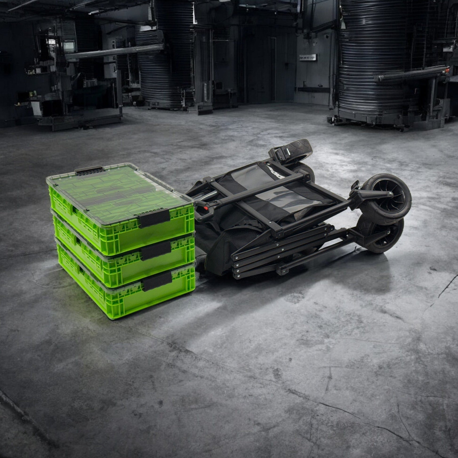 Collapsible Wagon & Crate Bundle - Grip Support Store