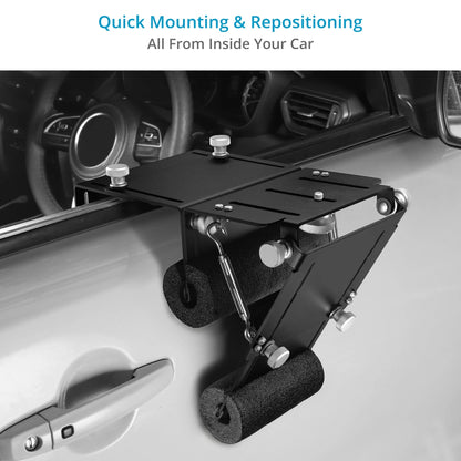 Car Door Mount for Wildlife, Sports & Professional Photography / Videography